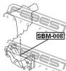 FEBEST SBM008 ПОДУШКА ДВИГАТЕЛЯ ЗАДНЯЯ MT 4WD