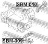 FEBEST SBM010 ПОДУШКА ДВИГАТЕЛЯ ЗАДНЯЯ