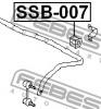 FEBEST SSB-007 Втулка стабилизатора задняя