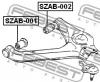 FEBEST SZAB002 САЙЛЕНБЛОК ЗАДНИЙ ПЕРЕДНЕГО ВЕРХНЕГО РЫЧАГА (SUZUKI SIDEKICK SPORT SV418 1996-1998 SUZUKI VITARA SE4