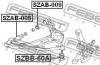 FEBEST SZAB008 САЙЛЕНБЛОК ПЕРЕДНИЙ ВЕРХНЕГО РЫЧАГА (SUZUKI GRAND VITARA/ESCUDO SQ416/SQ420/SQ625 1998-2006 SUZUKI G