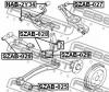 FEBEST SZAB028 САЙЛЕНБЛОК ЗАДНЕЙ ЦАПФЫ (SUZUKI GRAND VITARA/ESCUDO JB416/JB420/JB627 2006-) FEBEST