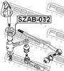 FEBEST SZAB032 САЙЛЕНБЛОК МАЯТНИКОВОГО РЫЧАГА (SUZUKI SIDEKICK SPORT SV418 1996-1998 SUZUKI VITARA SE413/SE416 1989