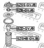 FEBEST SZSHBGVJB ПЫЛЬНИК ПЕРЕДНЕГО АМОРТИЗАТОРА (SUZUKI GRAND VITARA/ESCUDO JB416/JB420/JB627 2006-) FEBEST