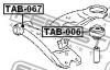 FEBEST TAB006 САЙЛЕНБЛОК ЗАДНИЙ ПЕРЕДНЕГО РЫЧАГА