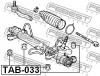 FEBEST TAB033 САЙЛЕНБЛОК РУЛЕВОЙ РЕЙКИ (TOYOTA AVENSIS AZT250/CDT250 2003-) FEBEST