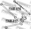 FEBEST TAB076 САЙЛЕНБЛОК ЗАДНЕГО ПОПЕРЕЧНОГО РЫЧАГА