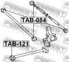 FEBEST TAB-084 Сайлентблок реактивной тяги