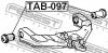 FEBEST TAB097 САЙЛЕНБЛОК ПЕРЕДНЕГО НИЖНЕГО РЫЧАГА