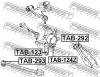 FEBEST TAB-124Z Сайлентблок задней цапфы плавающий