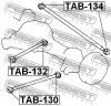 FEBEST TAB-132 Сайлентблок заднего продолного рычага