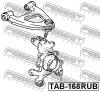FEBEST TAB168RUB САЙЛЕНБЛОК ЗАДНЕЙ ЦАПФЫ (14.3x38.1x48.5)