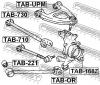FEBEST TAB168Z САЙЛЕНБЛОК ЗАДНЕЙ ЦАПФЫ ПЛАВАЮЩИЙ [13]