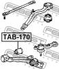 FEBEST TAB170 САЙЛЕНБЛОК ПЕРЕДНИЙ ПЕРЕДНЕГО РЫЧАГА