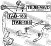 FEBEST TAB184 САЙЛЕНБЛОК КОСОГО РЫЧАГА (TOYOTA ALTEZZA/ALTEZZA GITA GXE15/JCE15 4WD 1998-2005 TOYOTA BREVIS JCG15