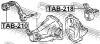 FEBEST TAB210 САЙЛЕНБЛОК ПОДУШКИ ДИФФЕРЕНЦИАЛА