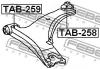 FEBEST TAB-258 Сайлентблок переднего рычага