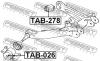 FEBEST TAB278 САЙЛЕНБЛОК ЗАДНЕГО РЫЧАГА (TOYOTA COROLLA AXIO/FIELDER NZE144 4WD 2006- TOYOTA COROLLA RUNX/ALLEX NZ