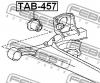 FEBEST TAB457 TAB-457_сайленблок задн.балки/ Toyota Yaris (FRP) KSP90/SCP90 05]