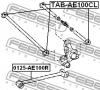 FEBEST TABAE100CL TAB-AE100CL_сайленблок задн.тяги/ Toyota Corolla AE100/EE100/CE100 1991-1997