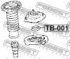 FEBEST TB001 ПОДШИПНИК ОПОРЫ ПЕРЕДНЕГО АМОРТИЗАТОРА