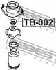 FEBEST TB002 ПОДШИПНИК ОПОРЫ ПЕРЕДНЕГО АМОРТИЗАТОРА [13]
