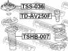 FEBEST TDAV250F ОТБОЙНИК ПЕРЕДНЕГО АМОРТИЗАТОРА