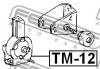 FEBEST TM-12 Подушка под двигатель
