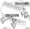 FEBEST TMGX93FR ПОДУШКА ДВИГАТЕЛЯ ПЕРЕДНЯЯ