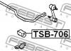 FEBEST TSB706 ВТУЛКА ЗАДНЕГО СТАБИЛИЗАТОРА D13