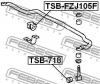 FEBEST TSB718 TSB-718_сайленблок передн.тяги стаб./ Toyota Land Cruiser 100 HDJ101/UZJ100 1998-2007