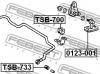 FEBEST TSB733 ВТУЛКА ПЕРЕДНЕГО СТАБИЛИЗАТОРА D11