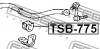 FEBEST TSB775 ВТУЛКА ПЕРЕДНЕГО СТАБИЛИЗАТОРА D25
