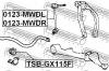 FEBEST TSBGX115F ВТУЛКА ПЕРЕДНЕГО СТАБИЛИЗАТОРА D21 (TOYOTA BREVIS JCG15 4WD 2001-2004 TOYOTA MARK 2/MARK 2 BLIT GX11