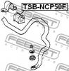 FEBEST TSBNCP50F ВТУЛКА ПЕРЕДНЕГО СТАБИЛИЗАТОРА D22