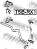 FEBEST TSB-RX1 Втулка стабилизатора передняя
