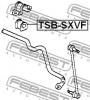 FEBEST TSBSXVF ВТУЛКА ПЕРЕДНЕГО СТАБИЛИЗАТОРА D23