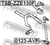 FEBEST TSBZZE130F ВТУЛКА ПЕРЕДНЕГО СТАБИЛИЗАТОРА D24 (TOYOTA COROLLA SED (JPP) ZZE130 2002- TOYOTA COROLLA/MATRIX  ZZE