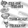 FEBEST TSHB-ACA2F Пыльник переднего амортизатора