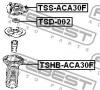 FEBEST TSHBACA30F ПЫЛЬНИК ПЕРЕДНЕГО АМОРТИЗАТОРА (TOYOTA AURIS ZZE150/NZE151 2006- TOYOTA BLADE AZE154 2006- TOYOTA CO