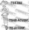 FEBEST TSHBACU20F TSHB-ACU20F_пыльник передн.амортиз./ Toyota Kluger L/V ACU25/MCU25 4WD 2000]