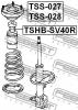 FEBEST TSHBSV40R ПЫЛЬНИК ЗАДНЕГО АМОРТИЗАТОРА (TOYOTA CAMRY/VISTA SV40/CV40 1994-1998) FEBEST