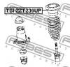 FEBEST TSIZZT230UP ПРОСТАВКА ПРУЖИНЫ ВЕРХНЯЯ (TOYOTA CALDINA AZT240/ZZT240 2002- TOYOTA CALDINA AZT246/ST246 4WD 2002-