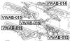 FEBEST VWAB016 VWAB-016_сайленблок задн.поперечн.тяги/ VW Golf V Plus (5M1) 04]