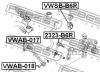 FEBEST VWAB018 VWAB-018_сайленблок задн.поперечн.тяги/ VW Golf V Plus (5M1) 04]