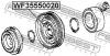 FEBEST WF35550020 WF35550020_подшипник кондиционера/ ALL Toyota/Mitsubishi/Honda/Mazda/Nissan