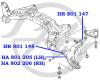 HANSE HA802206 Рычаг нижний