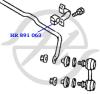 HANSE HR891063 Втулка стабилизатора передней подвески, внутренняя