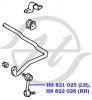 HANSE HS821025 Тяга стабилизатора передней подвески, левая