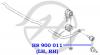 HANSE HS900011 Тяга стабилизатора задняя